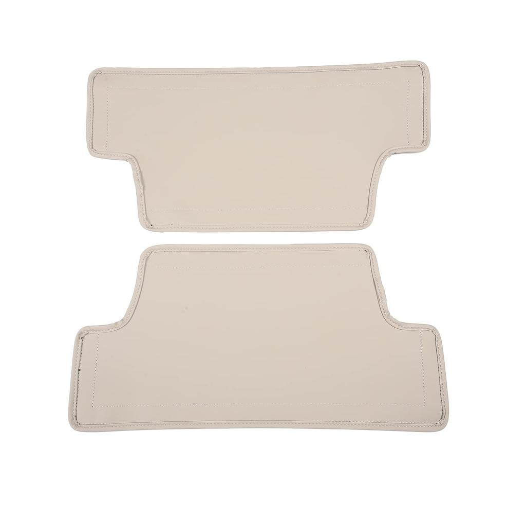 METYOUCAR Kick Guard Seat Back Mats for the New Toyota Sienna Lower Kick Guards for Driver and Passenger Faux Leather Protective Mats and Easy to