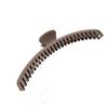 Solid Color Thin Shark Clip Large Geometric Hair Claw Temperament Matte Claw Clip  Bath