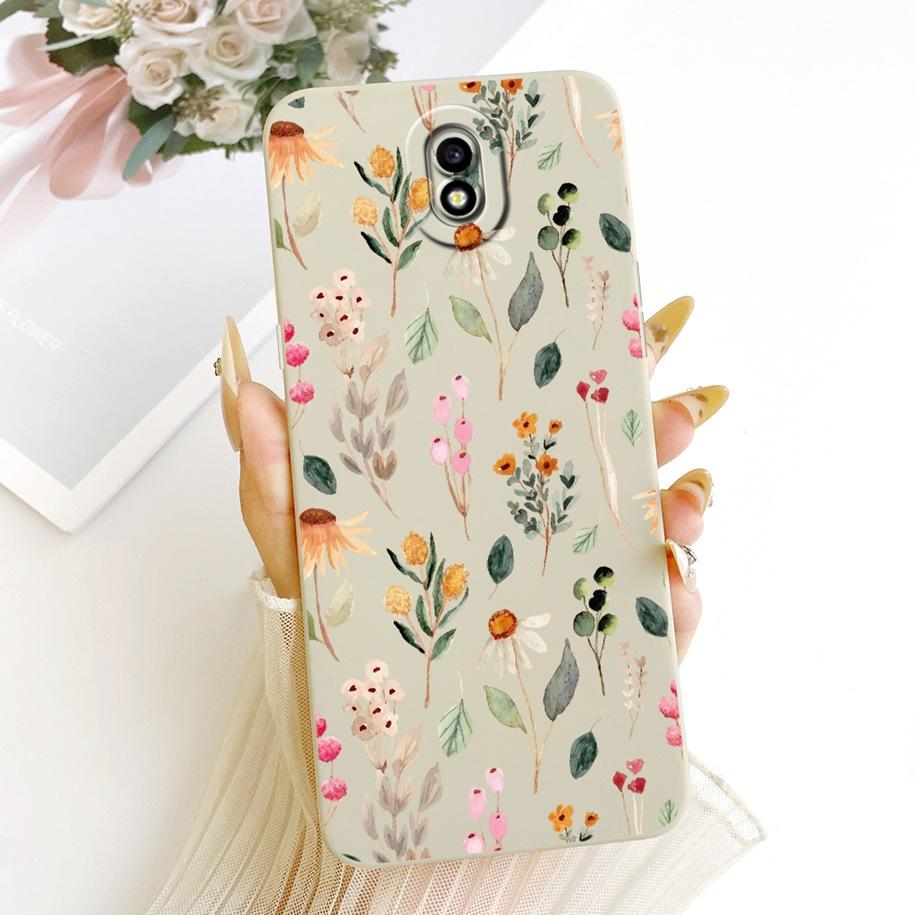 Shockproof Cover For Samsung Galaxy J3 2017 J330F / J5 Pro 2017 J530F / J7 Pro 2017 J730F Case Fashion Painted Soft Silicon Capa
