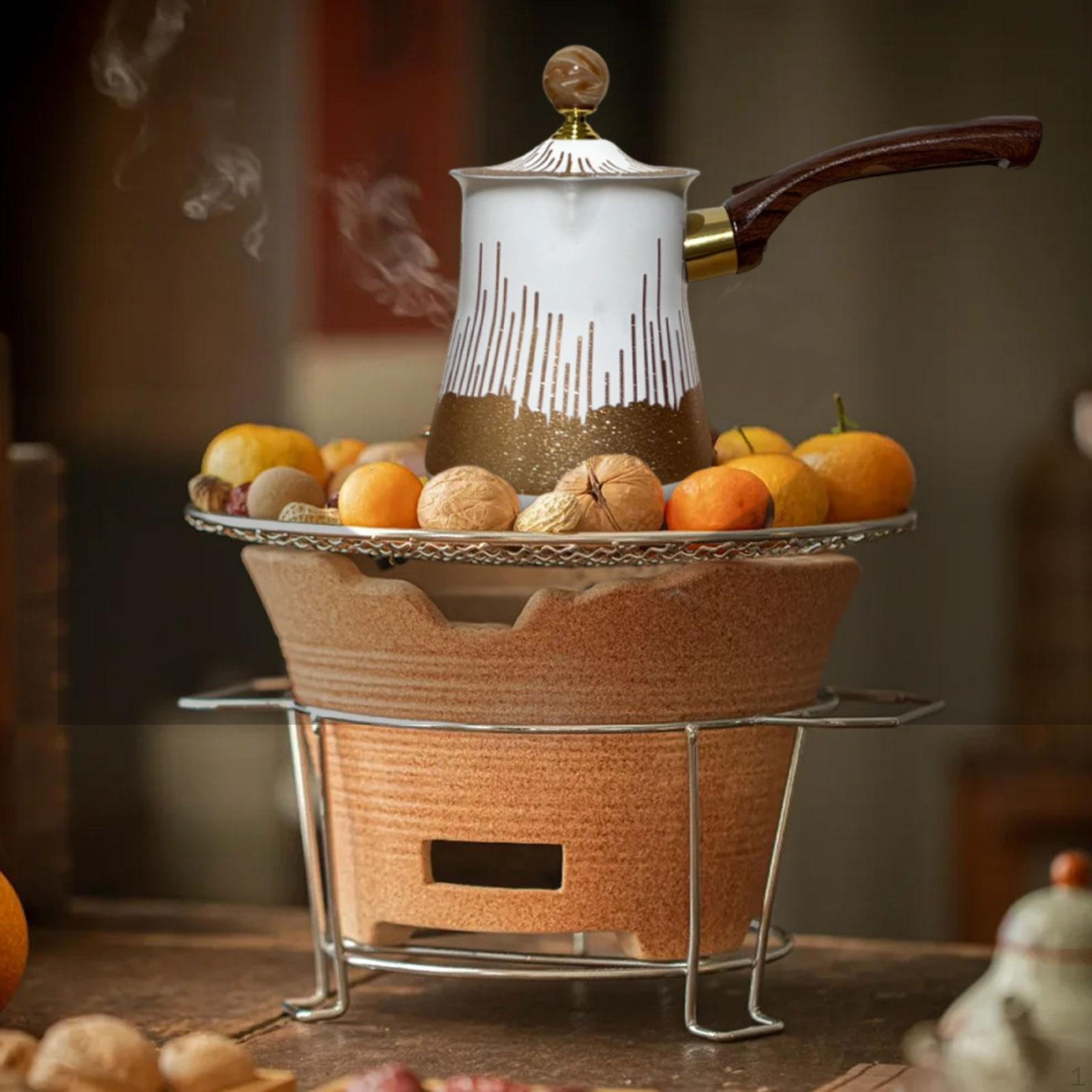 

Аксессуары для кофейника Кемпинг Удобная ручка Нержавеющая сталь Растапливание шоколада 450 ml