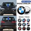 82mm 74mm Rear Boot Badges Front Hood Trunk Emblem Logo 50th Anniversary Edition for F10 F20 E46 E43 E63 E64 E90 E94 X5 X6