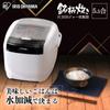Iris Ohyama IH Rice Cooker Cups IH Type Brand Measured Cooking Function Extra Thick Pot Brown Rice IH Type White 5.5 RC-IC50-W