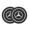 2pcs Silicone Car Coaster Water Cup Bottle Non Slip Pad Anti-Slip Mats For Mercedes Benz AMG C200 C260 C300 W108 W124 W126 W140