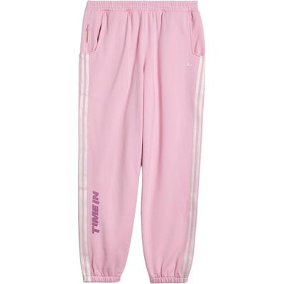 Originals Trefoil Ninja Hose Mittelhohe Taille Loopback Strick Jogginghose Herren Unterteile Pink GP2325
