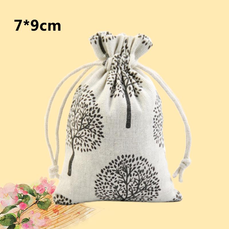 

Мальчики Девочки 1шт Подарочные пакеты Сумки Sotrage Рождественские Свадебные сувениры Горячая Распродажа Высококачественные Ювелирные сумки Мешковина Шнурок Мешочек Цветочные Полезные Товары Для Дома 7*9cm