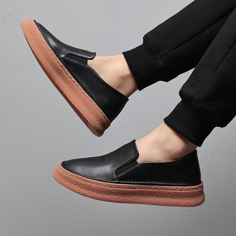 Pantofi de bord casual pentru bărbați la modă Stil minimalist de înaltă calitate Mocasini slip-on Pantofi pentru bărbați pentru condus, birou, activități în aer liber, petrecere