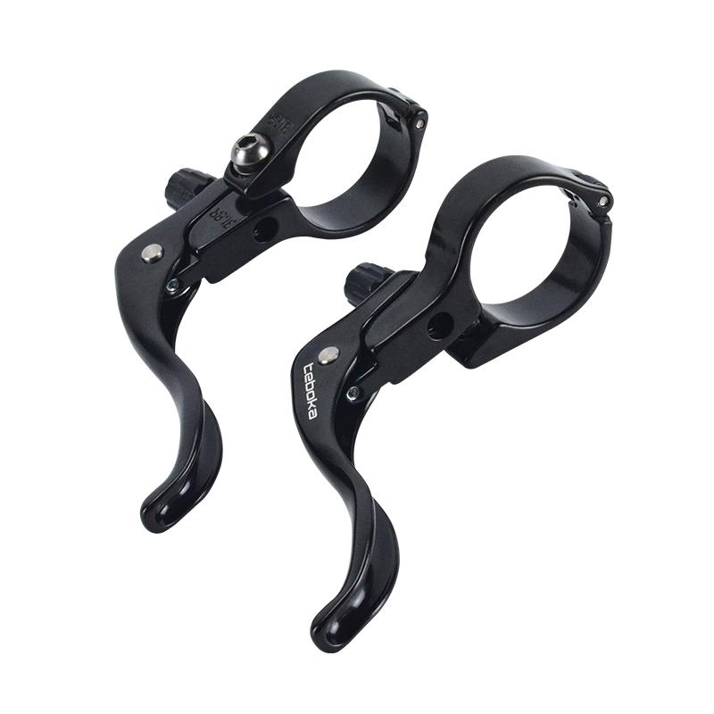 TEBOKA Road Bike Auxiliary Brake Handle Caliber 31.8mm Aluminum Alloy Curved Handle Brake Lever Bicycle Hand Brake