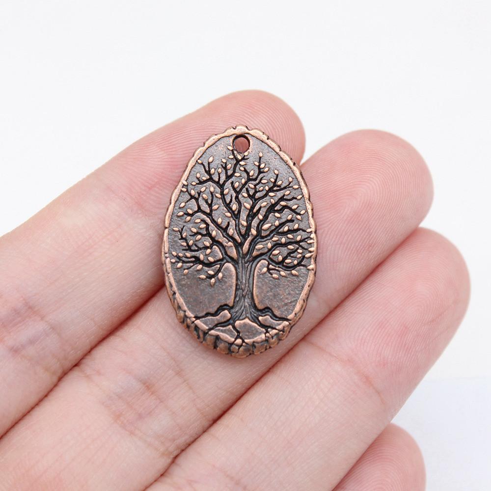 Charms Big Tree Of Life Pendants Wedding Jewelry Findings QC017