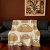 Hot Game My Pet Alien P-Pou Blanket Super Warm Comfortable Plush Throw Blanket Child Home Sofa Bedroom Gift