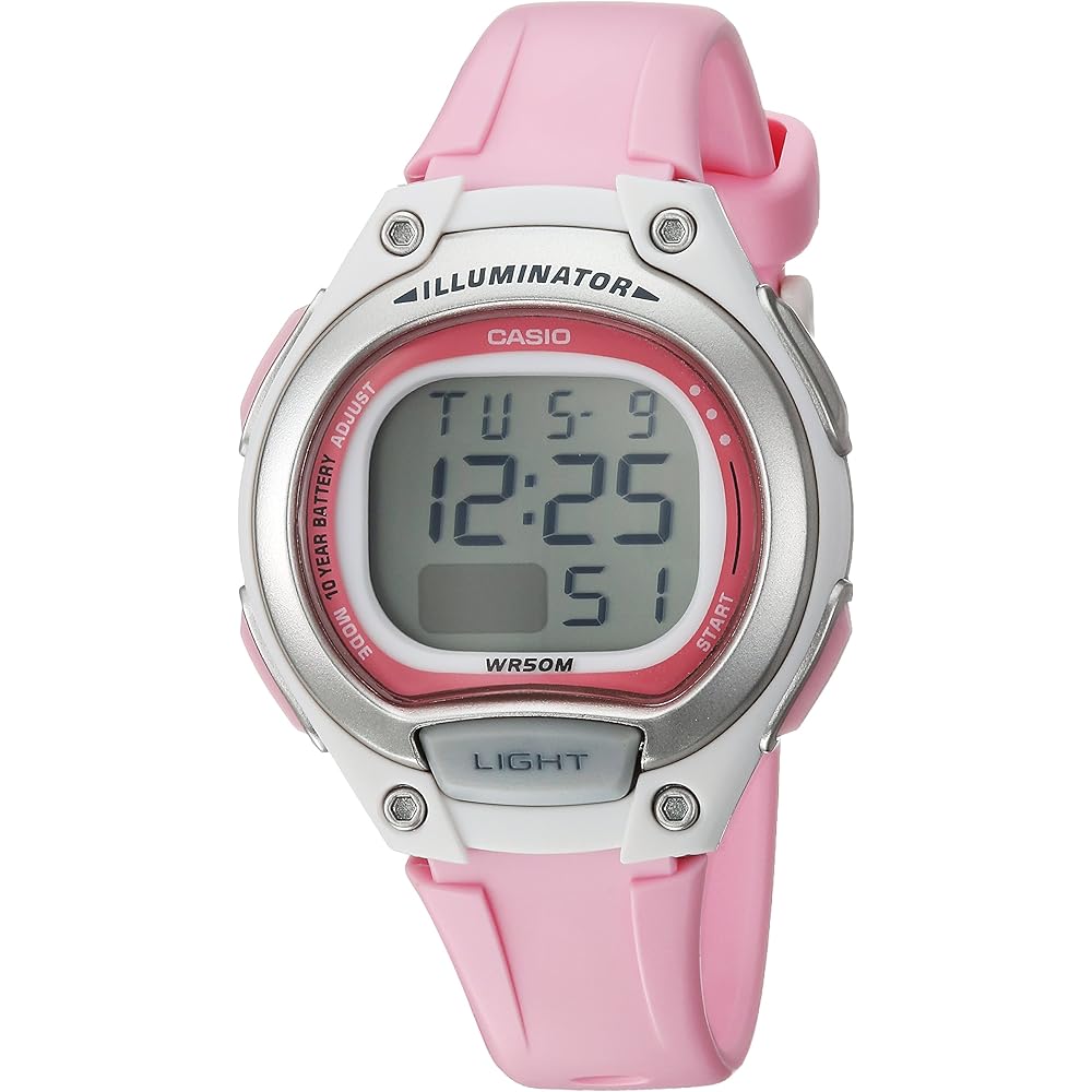 Casio LW-203-4A Digital Watch Pink Kids Cute Standard Design Women s Wristwatch