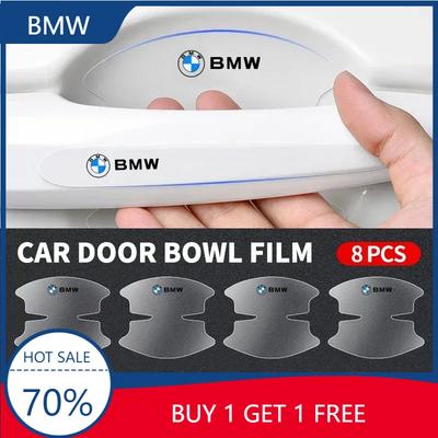 X5 X6 2025 Nuovo Per BMW 8pz Maniglie Ciotola Maniglie Portiere Auto Adesivi Protettivi Antigraffio Trasparenti Per BMW Serie 5 6 X3 X4 X5 X6 F10 F11