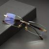 Anti Blue Light Reading Glasses For Women And Men Frameless Presbyopic Glasses +100 To +400