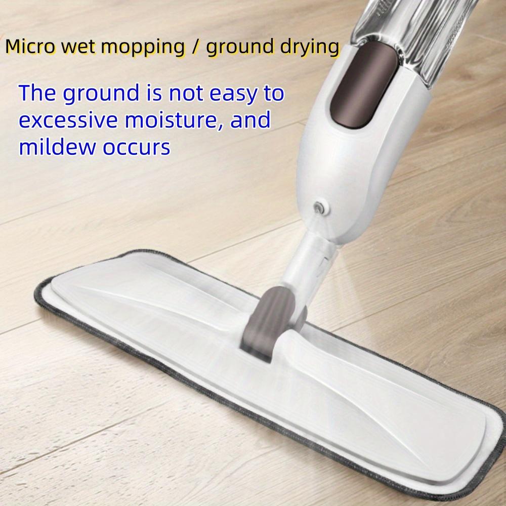 New Spray Mop Broom Set with Reusable Microfiber Pads Rotating Dry & Wet Household Flat Mops for Cleaning Home Floor Magic Tool