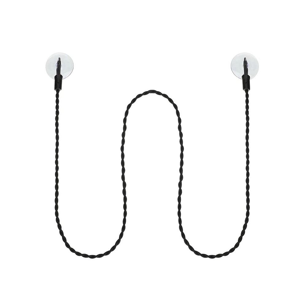 Anti Slip Elastic Clothesline Suction Cup Elastic Rope Travel Clothesline  Hotel