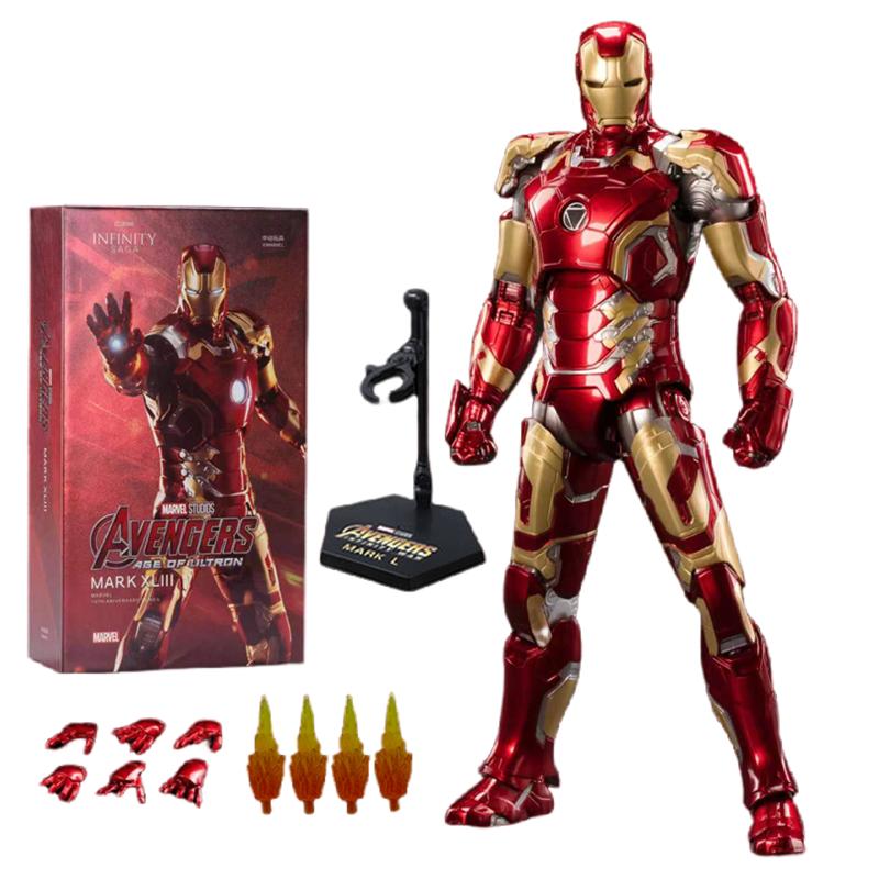 ZD Toys Залізна Людина Фігурка Марк 35 Червоний Снаппер Залізна Людина МК 24 МК 22 МК 47 Тоні Старк Фігурка Залізної Людини Екшн Колекційна Іграшка Подарунок
