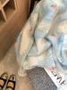 Blue Beaded Sequin Sweater Women's Fall/Winter Casual Knitwear