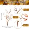 8 Pieces Dried Tree Branches Artificial Antler Branch Manzanita Branches Plastic Tree Branches for Decoration for Christmas Party Various Festivals