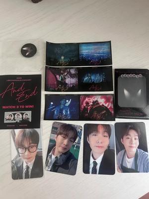 Lee Changsub and End Unconventional Fan Club Booth Set + Admission Poka