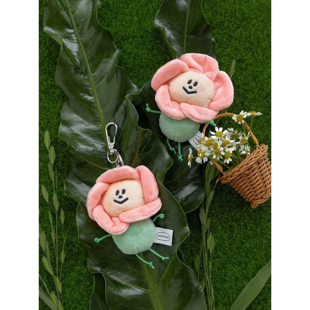Momo, du bist ein Blumen-Schlüsselanhänger