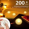 12/24Pack Waterproof Flameless Floating Tealights Candle Flickering LED Candles For Wedding Party Pool Fountain SPA Home Decor