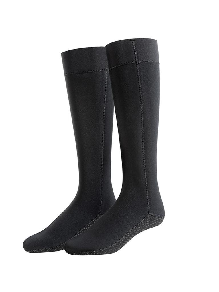 YALISI Nepropustné 3mm potápěcí ponožky: Teplé, protiskluzové, mrazuvzdorné ponožky na pláž a potápění pro muže a ženy