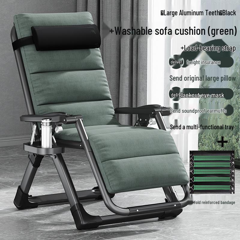 Premium Reclining Backrest Chair for Relaxing and Sleeping, Foldable for Home & Balcony Use
