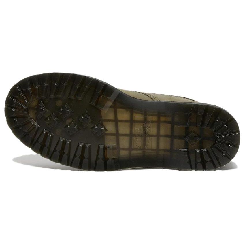 DR. Martens Leder Bequeme Kurze Stiefeletten Herrenstiefel Olive 27835355