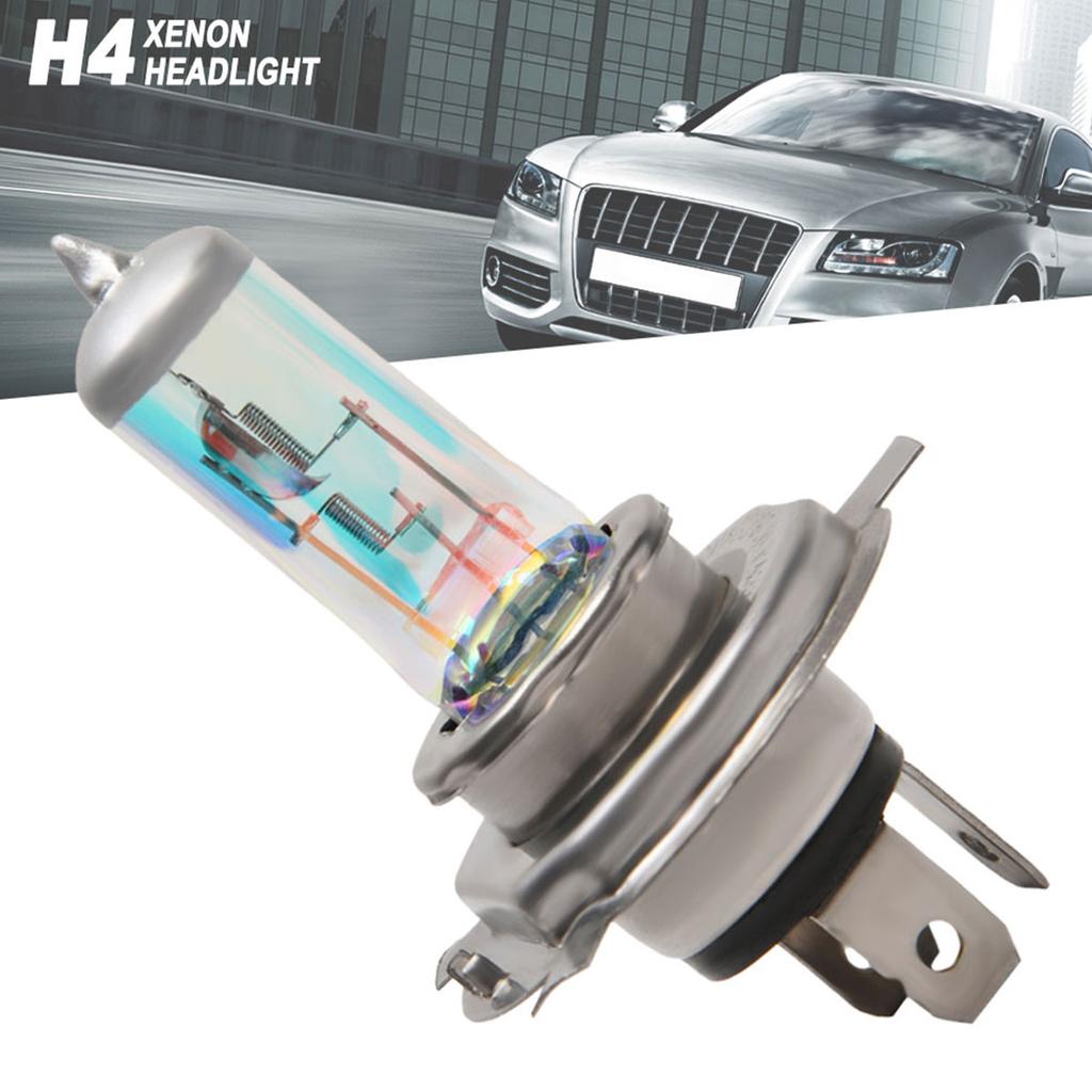 1/2 Pcs Super Bright Car Fog Light H4 Halogen Bulb 12V Car HeadLight Bulb Halogen Lamp Car HeadLight Replacement Bulb Truck SUV