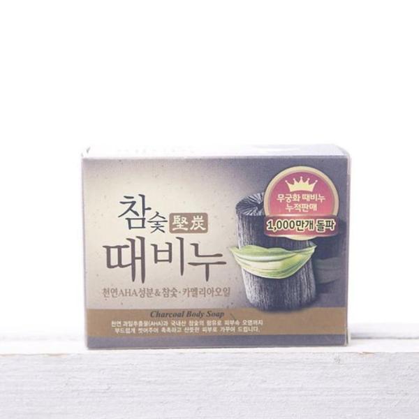 [OF9L7Q9O] Charcoal Soap 100g, Washing Soap, Exfoliating Bath (12130421)