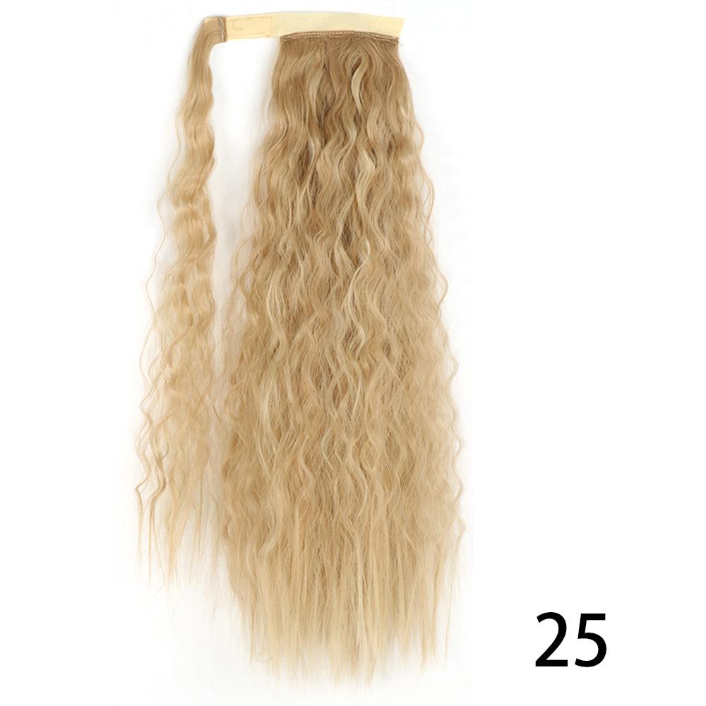 MISS WIG Women Synthetic Long Straight Ponytail Extensions Heat Resistant Hair 22 and 34 Inch Wrap Around Pony Hairpiece for Women