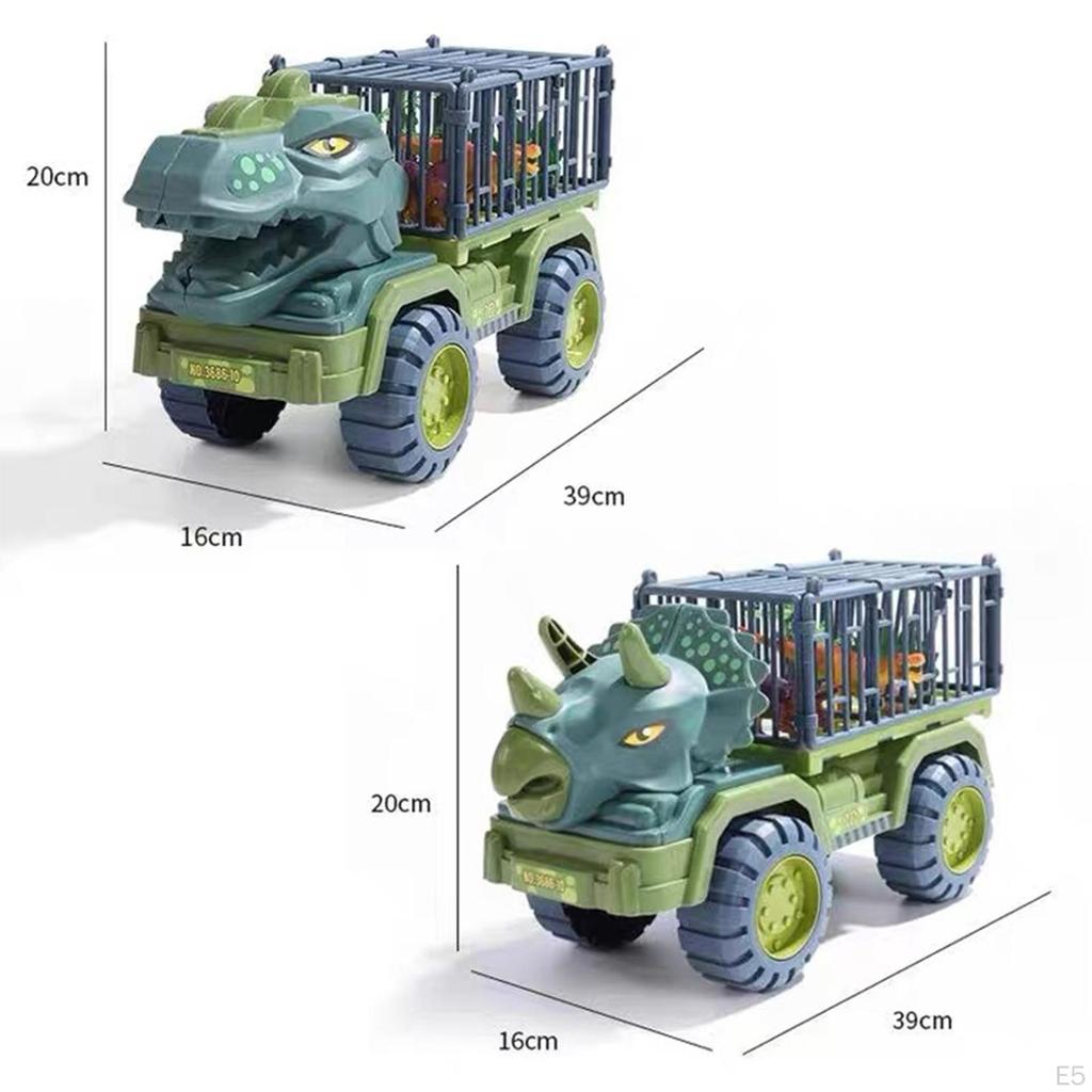 Transport Car Pull Back Large Engineering Cars Toys Birthday Gift for Boys and Girls Tabletop Decor