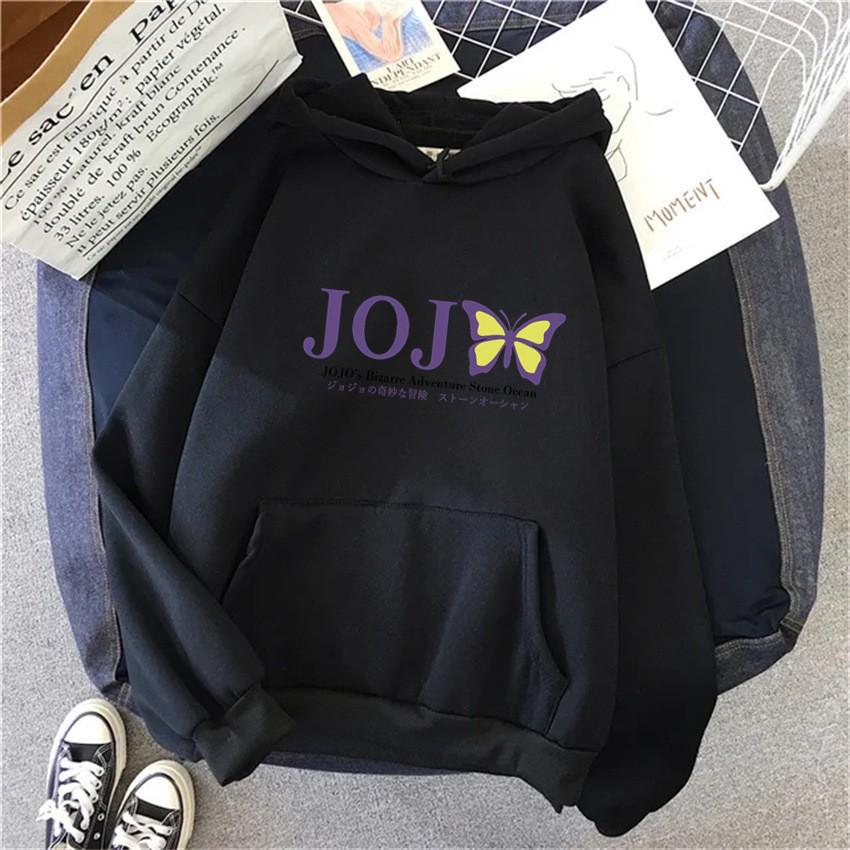 Jojo's Bizarre Adventure Unisex Anime Hoodie: Hip Hop Casual Pullover
