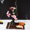 Sushi dishes sashimi platter plate decoration flowers mood plate decoration small ornaments creative embellishment flowers