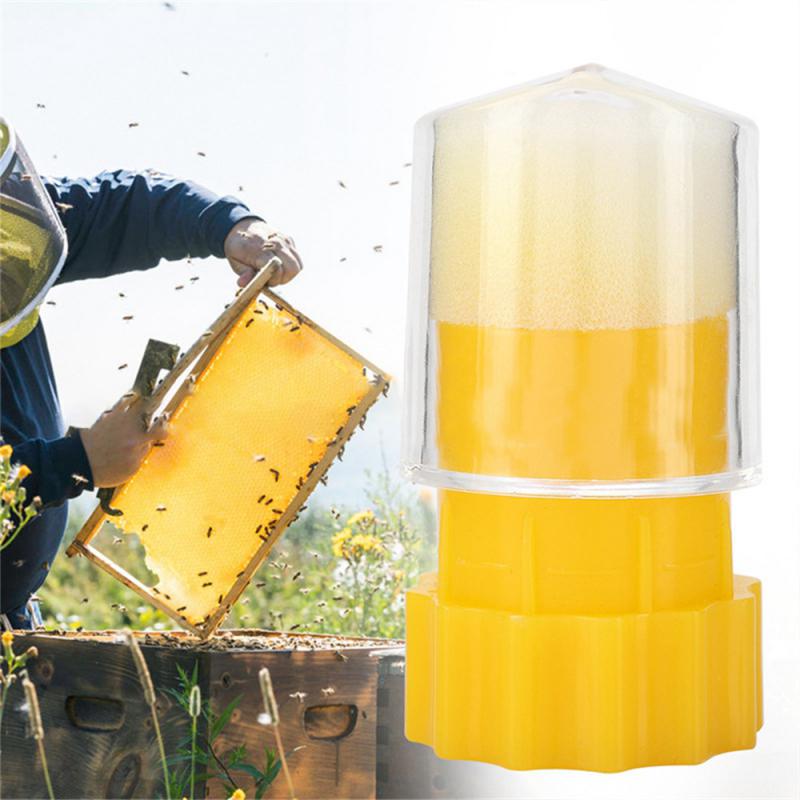 New Beekeeping Queen Bee Marking Bottle Bee Marker Tube Catcher Cage With Plunger Plush For Beekeeper Equipment