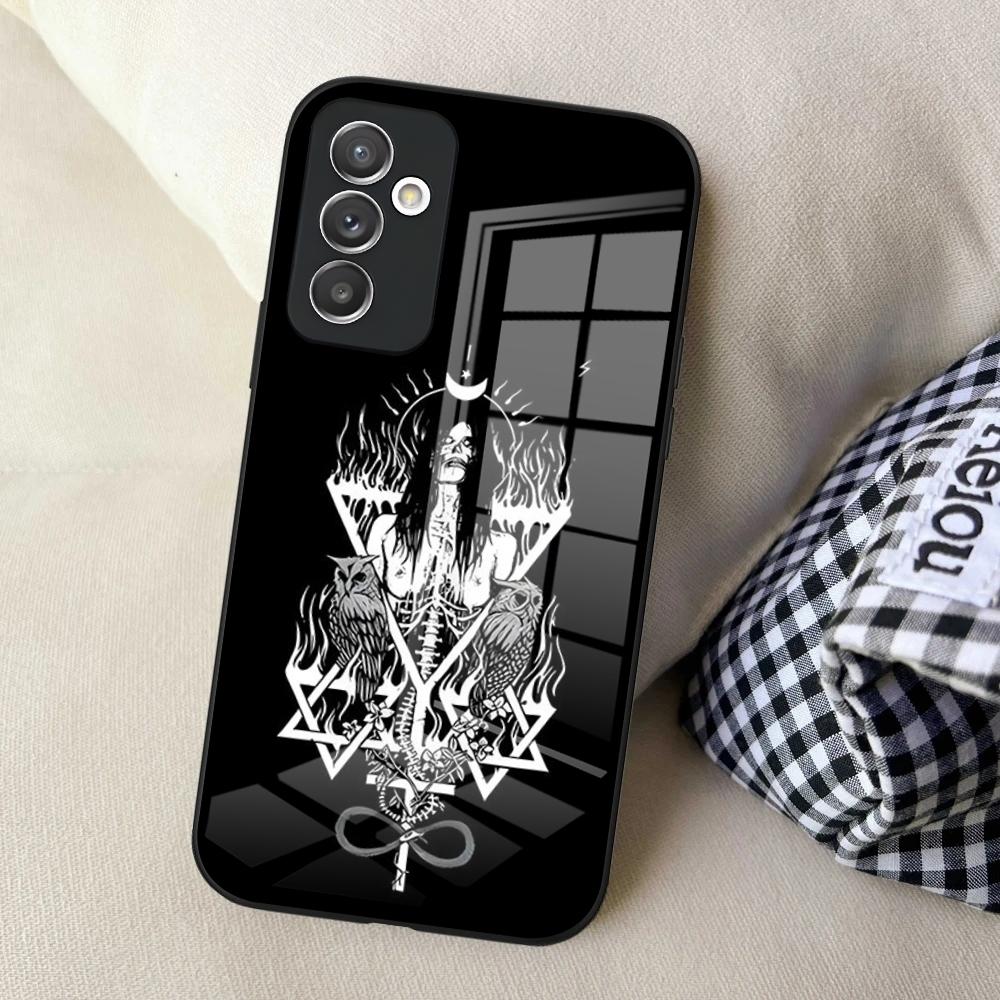 Devil Satan Phone Case For Samsung S24 Ultra S23 S22 S25 S20 Fe S21 Plus A54 A34 A24 A53 A13 A16 Glass Cover
