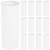 TOPPERFUN Paper Tubes, Round Tubes, 20-Piece Roll, Craft Tubes, DIY, Handicrafts, Painting, Doodling, Coloring Materials, White, Diameter 4cm X