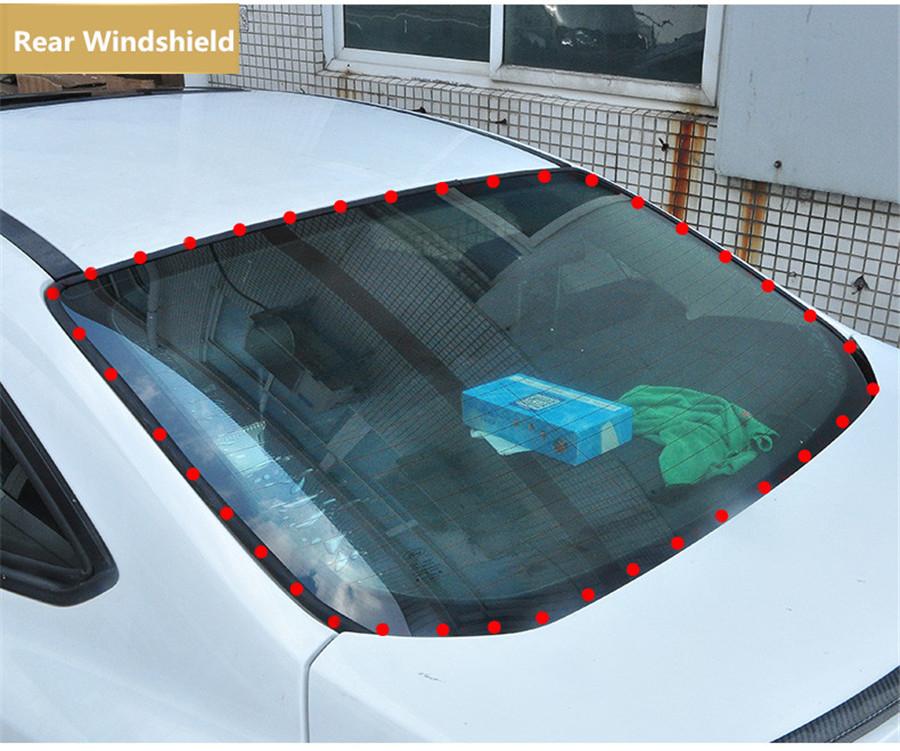 5M 20mm Car Window Sealant Rubber Sunroof Triangular Window Sealed Strips Seal