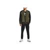 Under Armour Chaqueta para Hombre de Cuello Mao con Cremallera y Manga Larga Chaqueta Verde 1377170-390