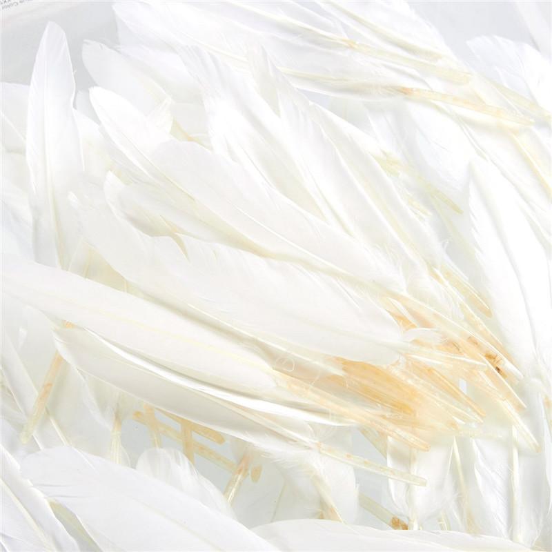 20-100pcs/lot White Duck Feather 10-15 Cm DIY Feathers for Crafts Decor Feathers for Jewelry Making Accessories Plumes