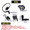 MONOSTORE External Yamaha Ignition Coil Bike Monkey Motorcycle Little Cab Selo 250 Plug Cord Selo 225 Aprio 1 Pcs