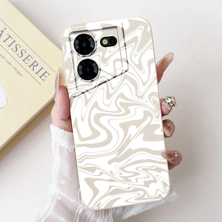 For Tecno Pova 5 Pro 5G Funda Soft Silicon Capa Moon Night Artistic Printed Fundas On Tecno LH8n Back Cover Camera Protection