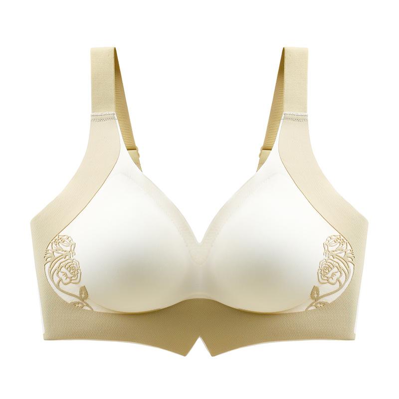 Traceless Large-size Underwear, Women's Soft Support, Pull and Gather To Prevent Sagging, Close Secondary Breasts, Large Breasts and Small Bras.