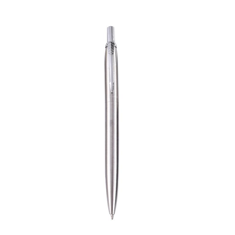 All-Metal Semi-Steel Push Ballpoint Pen - Ideal for Gifts and Cross-Border Promotions