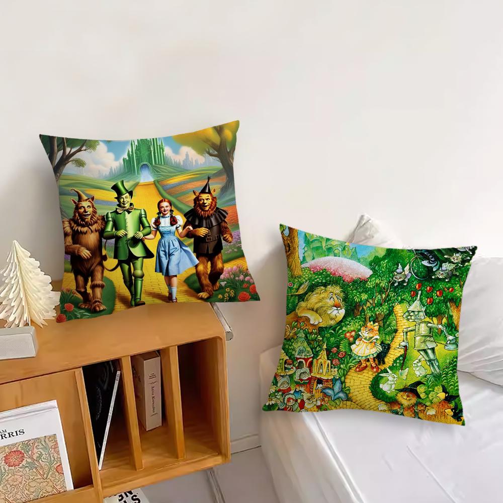 Film The W-Wizard of O-OZ Cool Cushion Cover Living Room Headboard Bedroom Office Cushion Cushion Sofa Nap Time Pillow Case