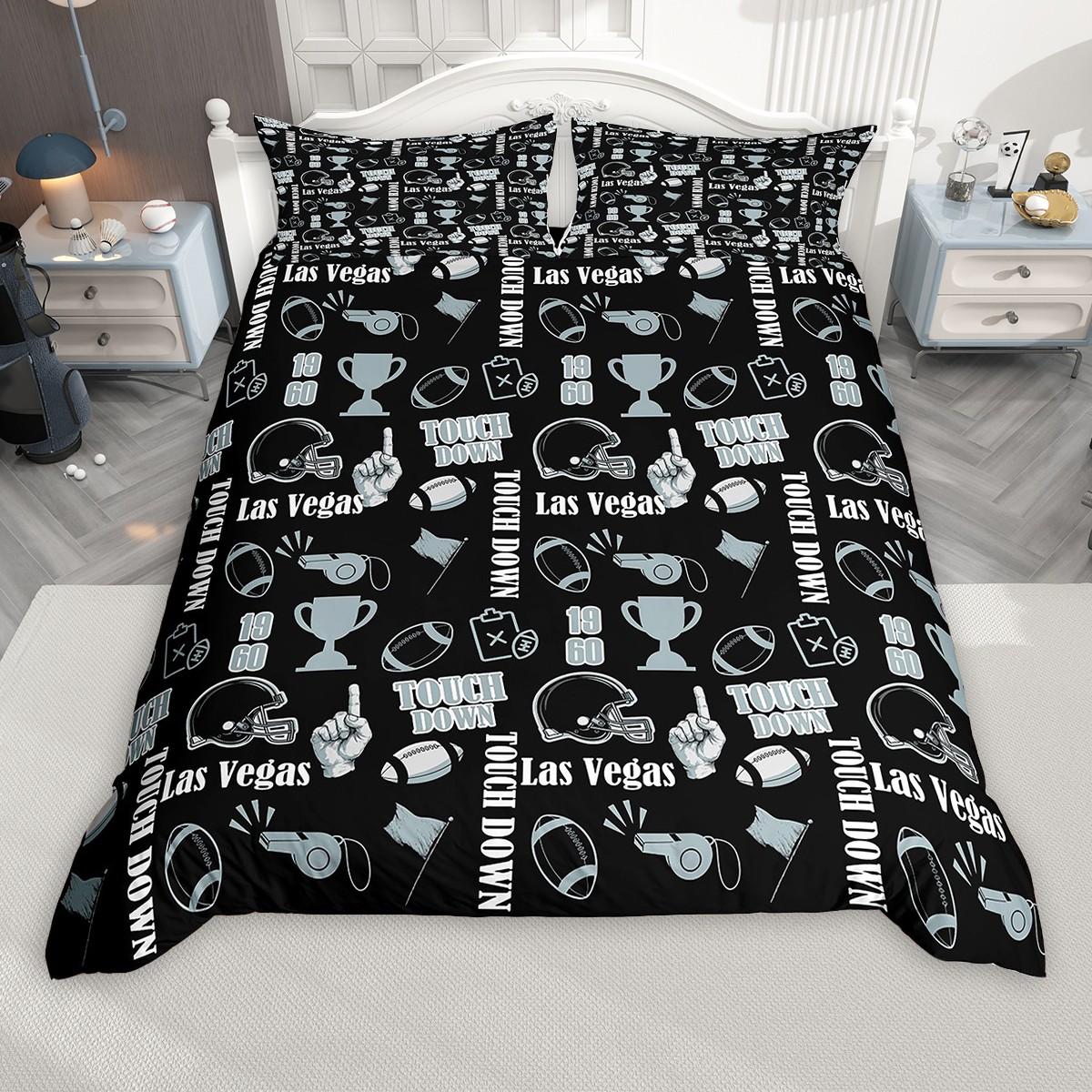 

Комплект пододеяльника Homewish для регби, Постельное белье на спортивную тематику, Детский подростковый комплект чехла для одеяла для мальчиков DE XS 100x135cm 2pcs&set