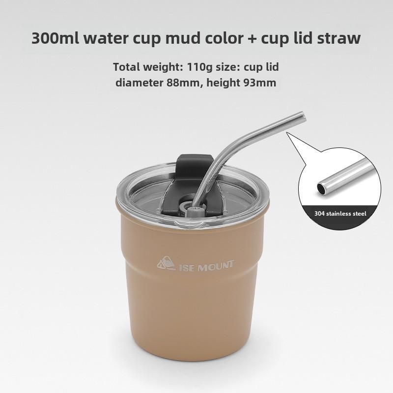 Mehrzweckbecher aus Edelstahl für den Außenbereich zum Campen, für Bier, Kaffee, Wasser und Getränke