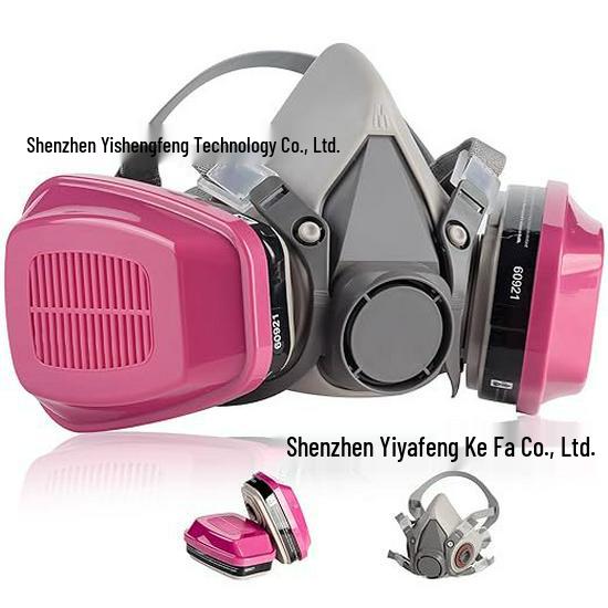 6200 Model Multi-purpose Gas Mask for Painting, Pesticides, Decoration, Grinding, Chemical Handling, Firefighting, and Mining Dust Protection.