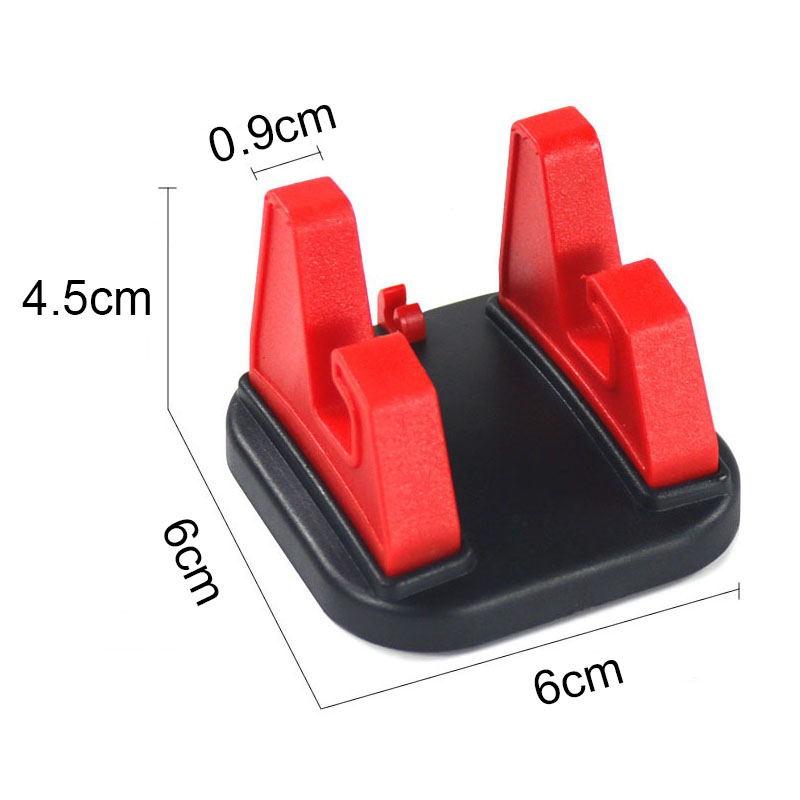 Uniwersalny uchwyt samochodowy na telefon na deskę rozdzielczą z obrotem 360°, antypoślizgowa gumowa podkładka, podstawka na telefon