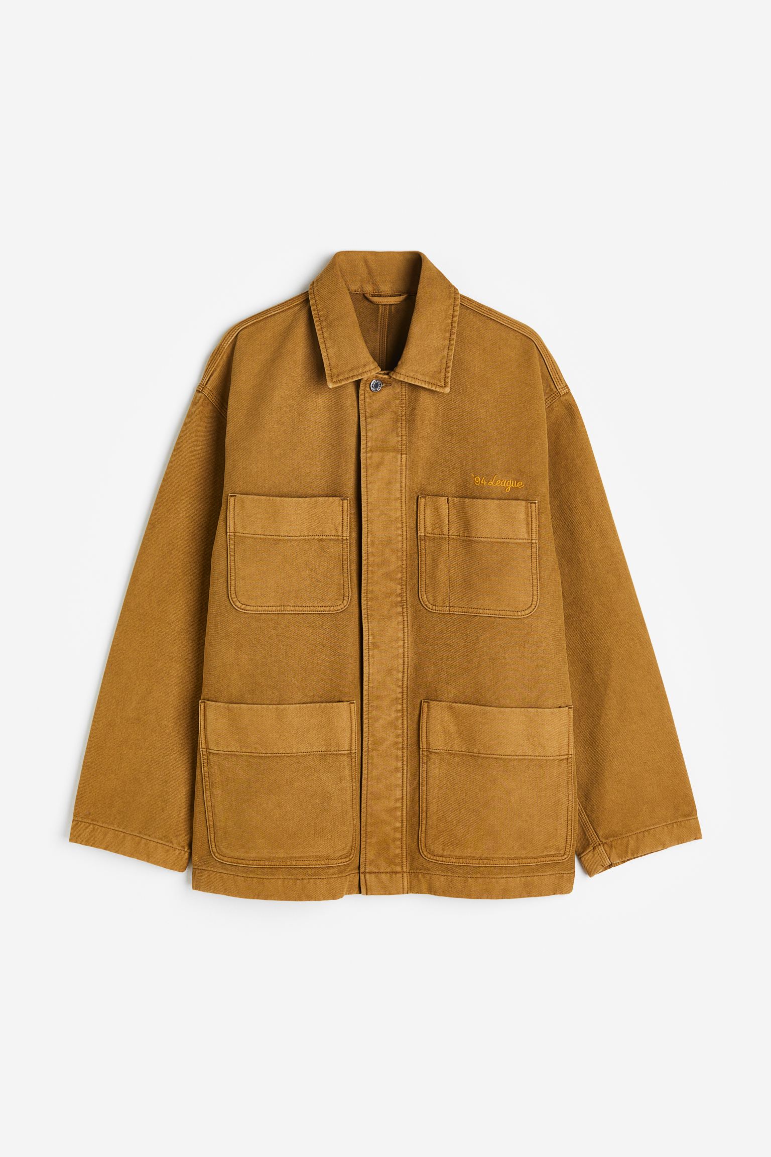 

Boxy twill jacket