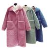 Dames 2026 Lamswol Middellange Sherpa Fleece Jas - Veelzijdig, Dik, Losse Pasvorm voor Herfst/Winter